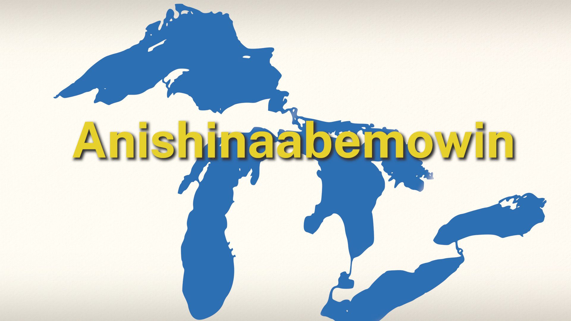 qual time david luiz torce - The video thumbnail image shows a graphic of the Great Lakes with the text Anishinaabemowin.